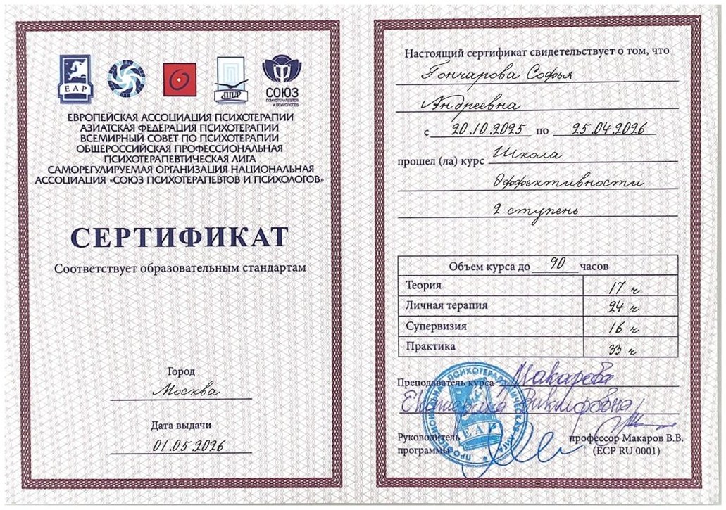 ОППЛ · Школа эффективности, 2 ступень